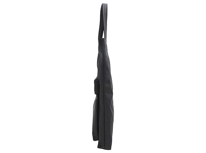 Anya Hindmarch Io sono una Borsa di Plastica Borsa Tote in Nylon Nero - vista 2
