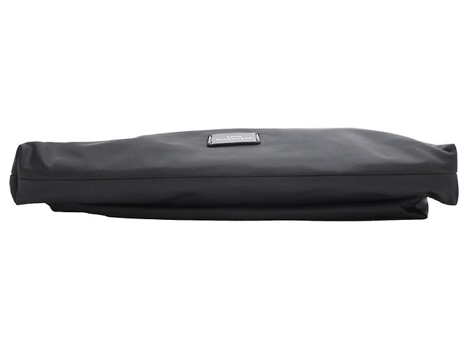 Anya Hindmarch Io sono una Borsa di Plastica Borsa Tote in Nylon Nero - vista 4