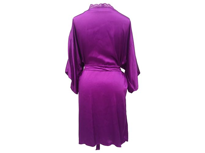 Stella Mc Cartney Ropa Clara Whispering en seda violeta de Stella McCartney Púrpura - vista 3