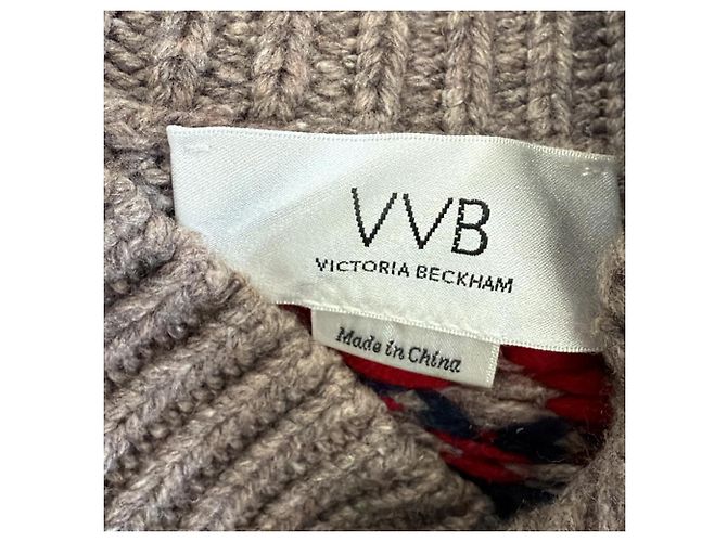Victoria Beckham Strickpullover aus mehrfarbigem Polyamid Mehrfarben - Ansicht 12
