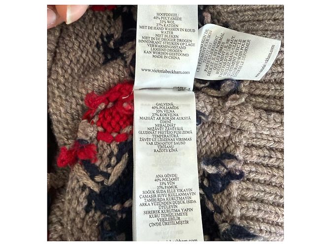 Victoria Beckham Strickpullover aus mehrfarbigem Polyamid Mehrfarben - Ansicht 8
