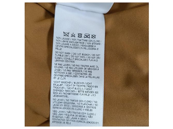 Vestido Maxi Sin Espalda Salvatore Ferragamo en Polietileno Marrón - vista 6