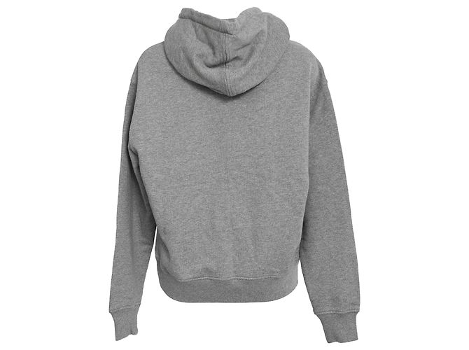 Sudadera Ami Paris Ami De Coeur en Algodón Gris - vista 3