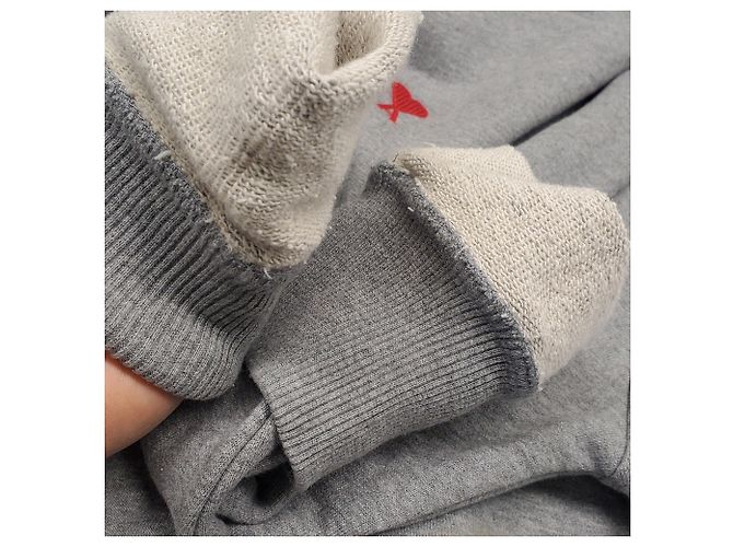Sudadera Ami Paris Ami De Coeur en Algodón Gris - vista 6