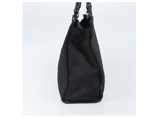 Gucci Bamboo Nylon Nero - vista 4