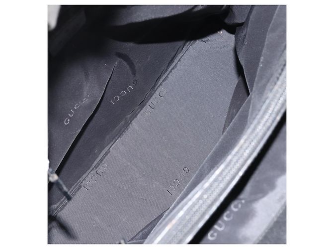 Gucci Bamboo Nylon Nero - vista 5