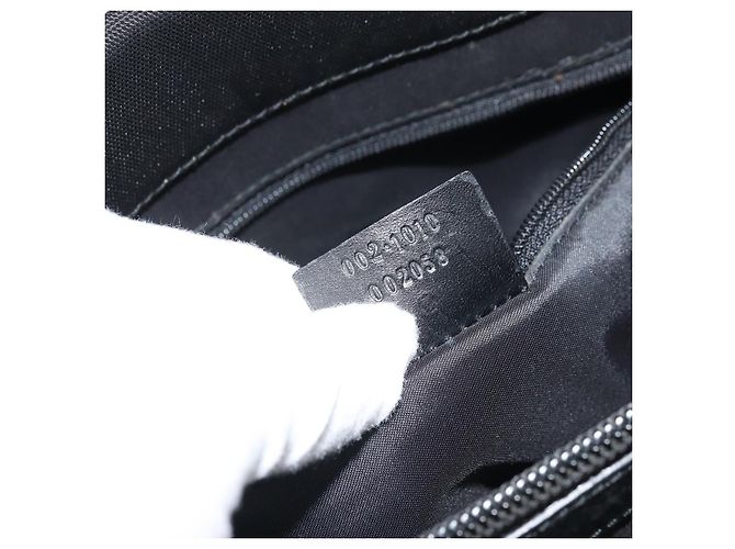 Gucci Bamboo Nylon Nero - vista 7
