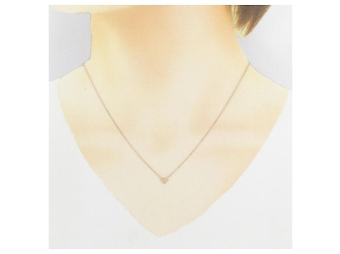 Autre Marque Collana ete K10 Pink Gold Rosa - vista 6
