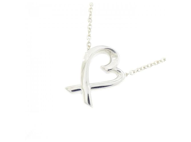 Collana Tiffany & Co. Loving Heart 925 Argento - vista 3