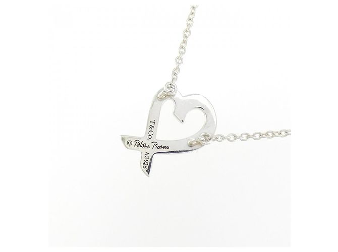Collana Tiffany & Co. Loving Heart 925 Argento - vista 4
