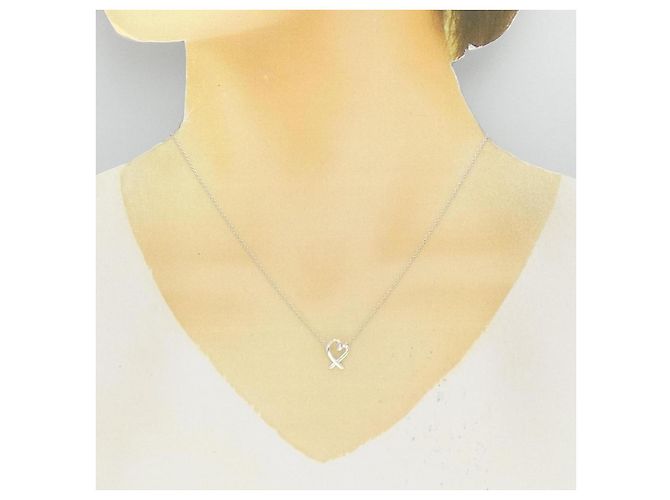 Collana Tiffany & Co. Loving Heart 925 Argento - vista 6