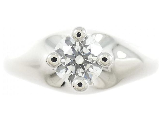 Bulgari Bvlgari Corona Platinring Größe 7 Silber - Ansicht 2