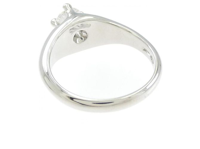 Bulgari Bvlgari Corona Platinring Größe 7 Silber - Ansicht 3