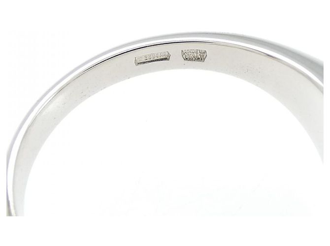 Bulgari Bvlgari Corona Platinring Größe 7 Silber - Ansicht 4
