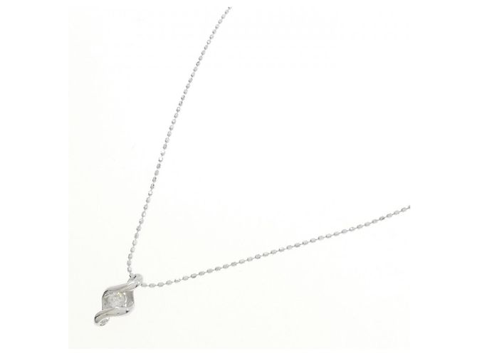 Autre Marque Collana in diamante in oro bianco Au750 Argento - vista 2