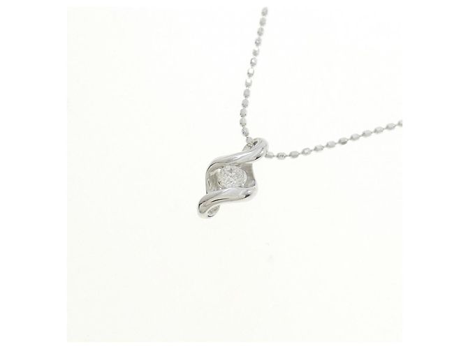 Autre Marque Collana in diamante in oro bianco Au750 Argento - vista 3