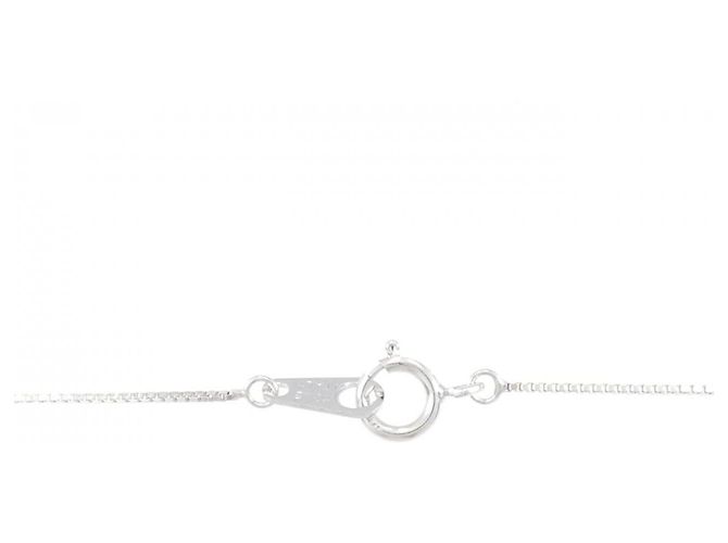 Autre Marque Collana con croce di diamante in oro bianco Au750 Argento - vista 5