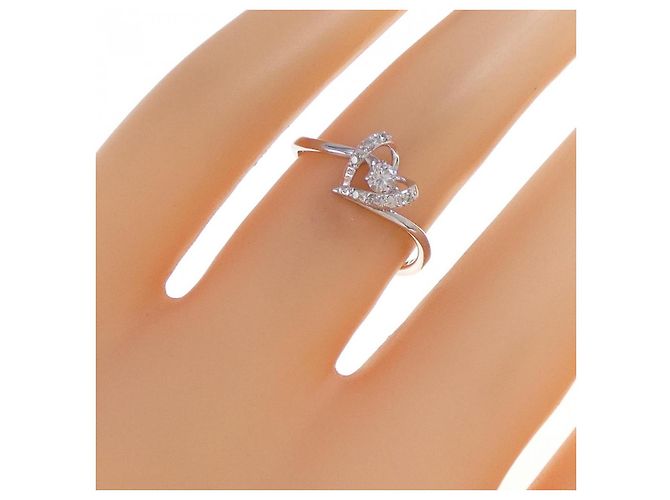 Autre Marque Anello Samantha Tiara Au750 Diamond Argento - vista 5