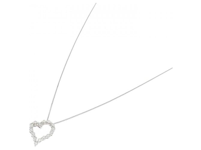 Autre Marque Collana in platino e diamanti Argento - vista 2