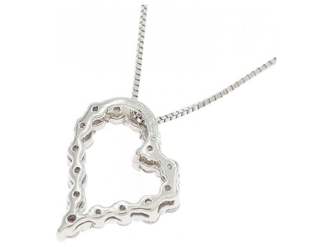 Autre Marque Collana in platino e diamanti Argento - vista 4