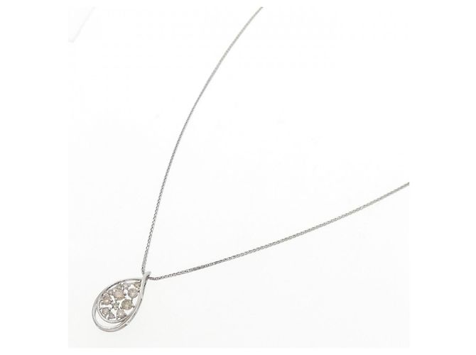 Autre Marque Collana in platino e diamanti Argento - vista 2