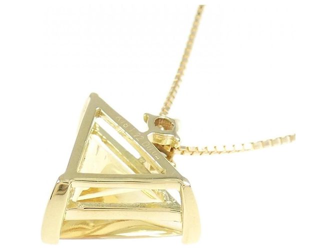 Autre Marque Collana in Citrino Au750 D'oro - vista 4