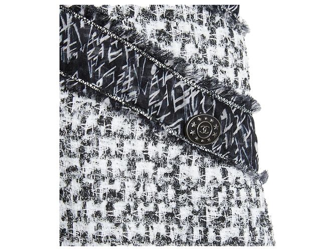 Chanel 2013 Graues Tweedkleid - Ansicht 5