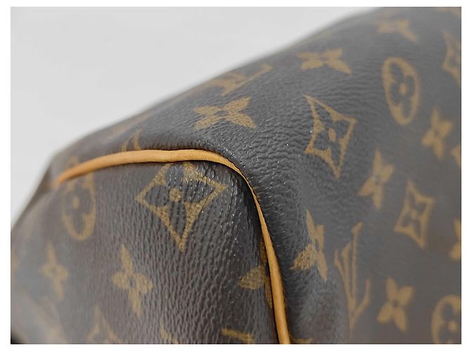 Louis Vuitton Speedy Handtasche aus Monogramm-Canvas 30 Braun - Ansicht 2