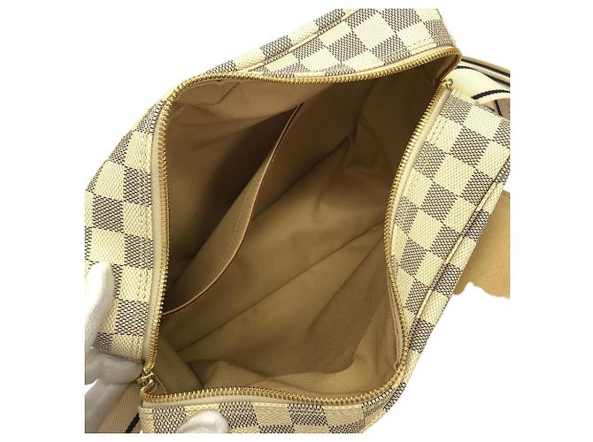 Borsa a Spalla Naviglio Damier Azur di Louis Vuitton Blu - vista 7
