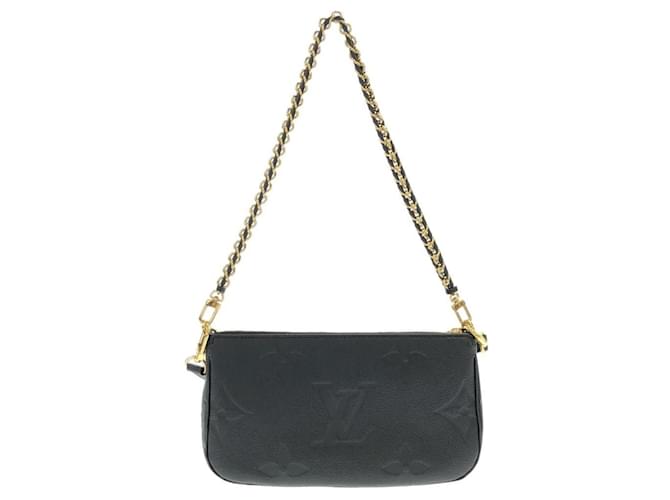 Multi Pochette Accessori Monogram Empreinte Louis Vuitton Nero - vista 2