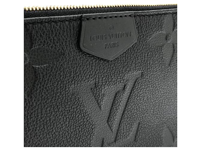 Multi Pochette Accessori Monogram Empreinte Louis Vuitton Nero - vista 5