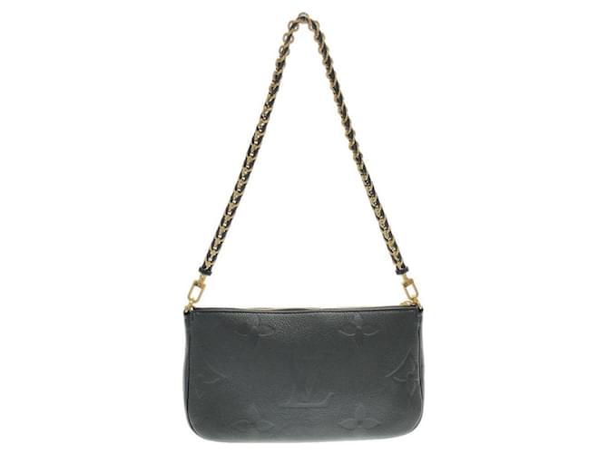 Multi Pochette Accessori Monogram Empreinte Louis Vuitton Nero - vista 2