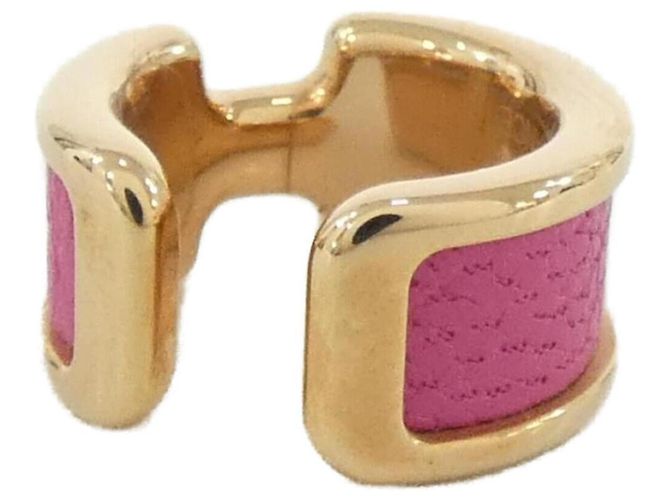 Olympe Ohrstecker von Hermès Pink Golden - Ansicht 2