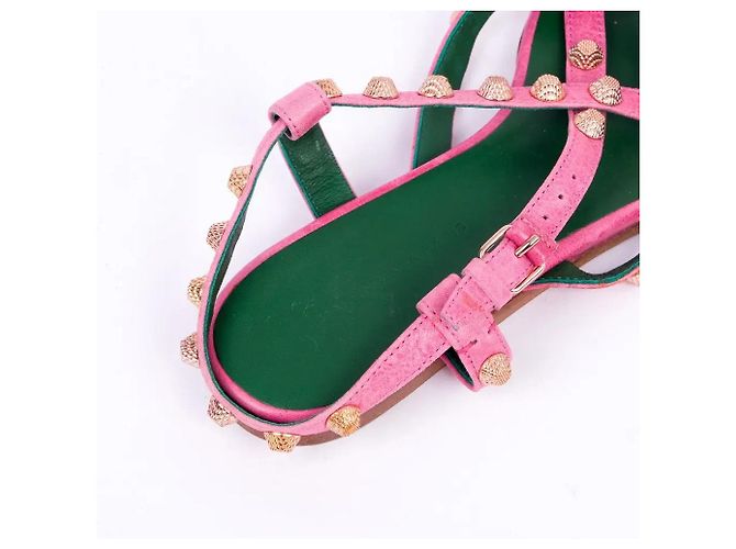 Sandali Balenciaga Arena in pelle Rosa - vista 4