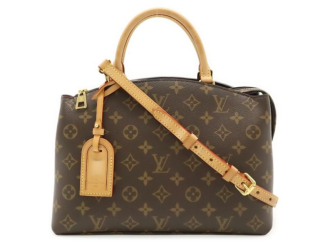 Borsa a mano Petit Palais PM Monogramma Louis Vuitton Marrone - vista 2