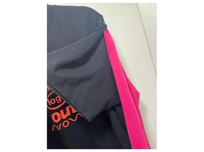 Balenciaga Logo T-Shirt und rosa Pullover Set Mehrfarben - Ansicht 3