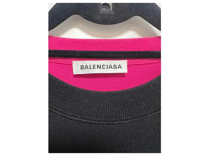 Balenciaga Logo T-Shirt und rosa Pullover Set Mehrfarben - Ansicht 4