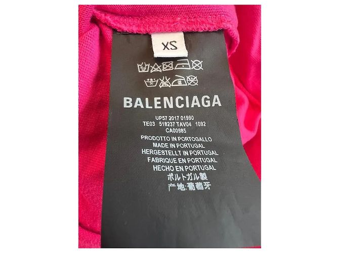 Balenciaga Logo T-Shirt und rosa Pullover Set Mehrfarben - Ansicht 5