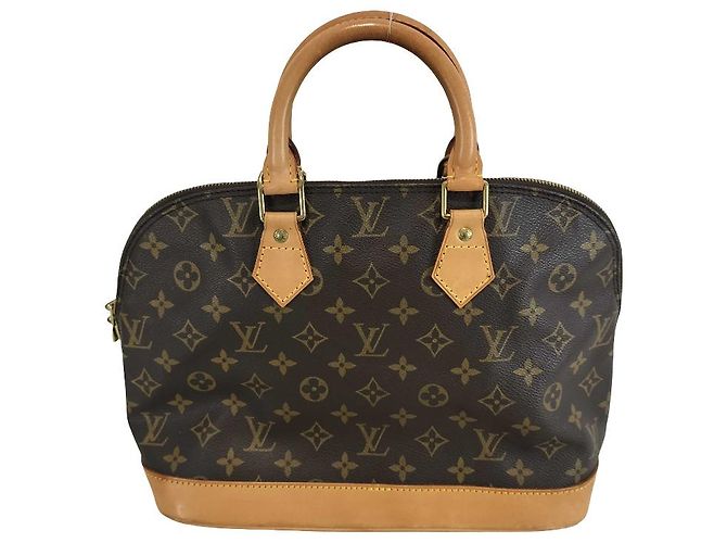 Borsa Alma Louis Vuitton in tela Monogram MM Multicolore - vista 2