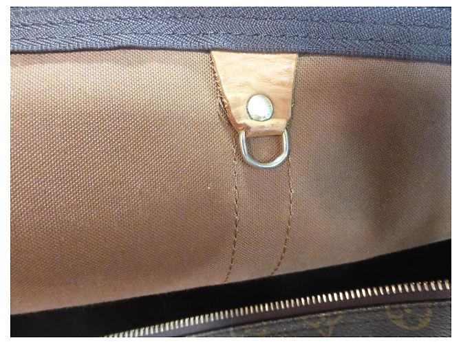 Louis Vuitton Keepall 55 Monogram Bolso de Viaje Castaño - vista 19