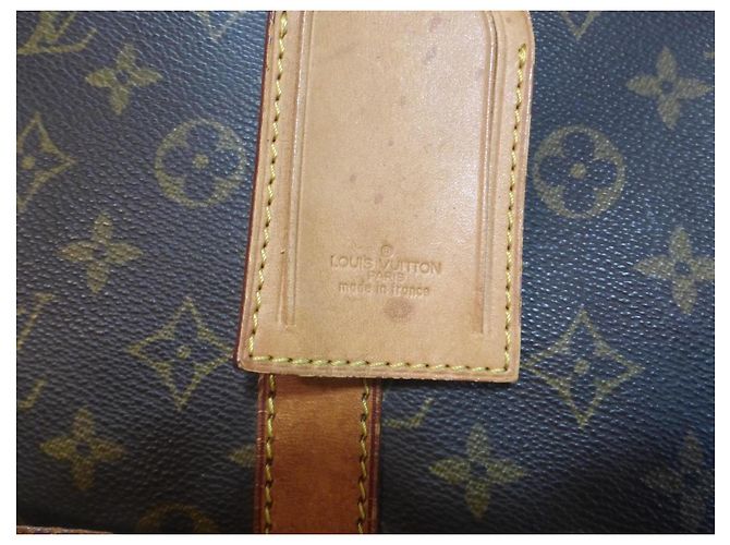 Louis Vuitton Keepall 55 Monogram Bolso de Viaje Castaño - vista 3