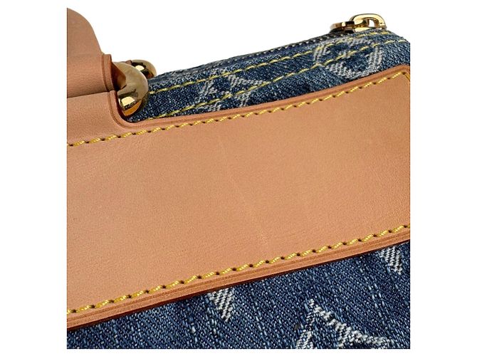 Borsa Boston Neo Speedy Louis Vuitton Blu - vista 8