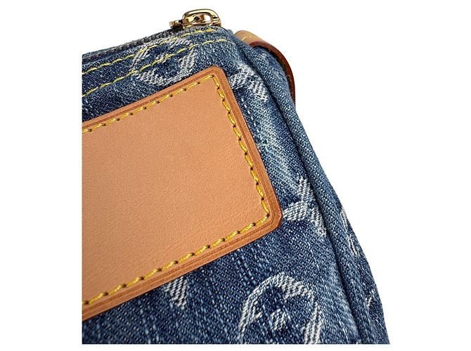 Borsa Boston Neo Speedy Louis Vuitton Blu - vista 9