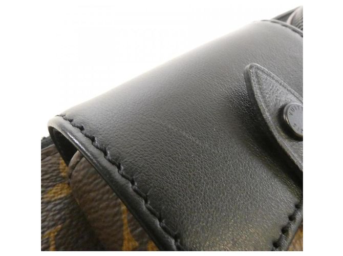 Bumbag Borsa a Spalla Monogram Macassar Louis Vuitton Marrone Nero - vista 4