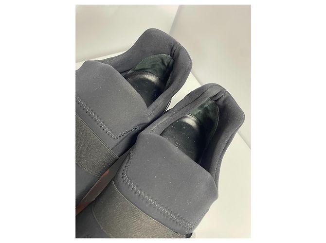 Sneakers Hermès Neoprene Nere Nero - vista 11