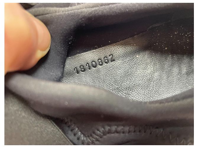 Sneakers Hermès Neoprene Nere Nero - vista 13