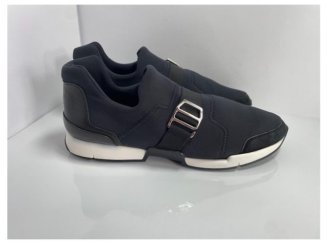 Sneakers Hermès Neoprene Nere Nero - vista 2