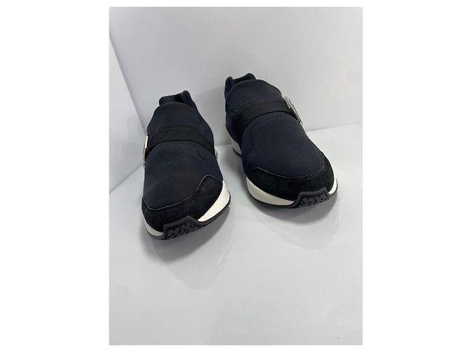 Sneakers Hermès Neoprene Nere Nero - vista 3