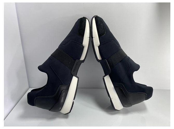 Sneakers Hermès Neoprene Nere Nero - vista 6