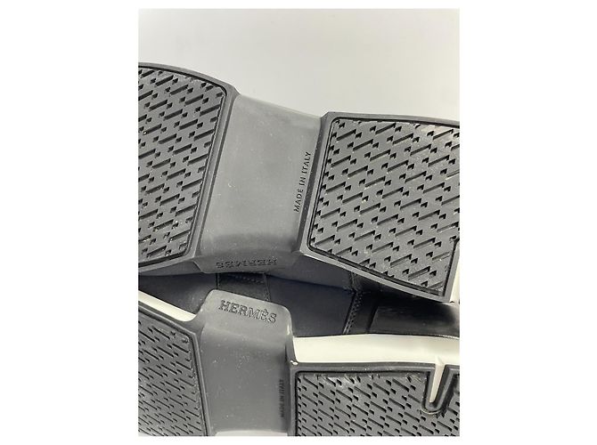 Sneakers Hermès Neoprene Nere Nero - vista 9